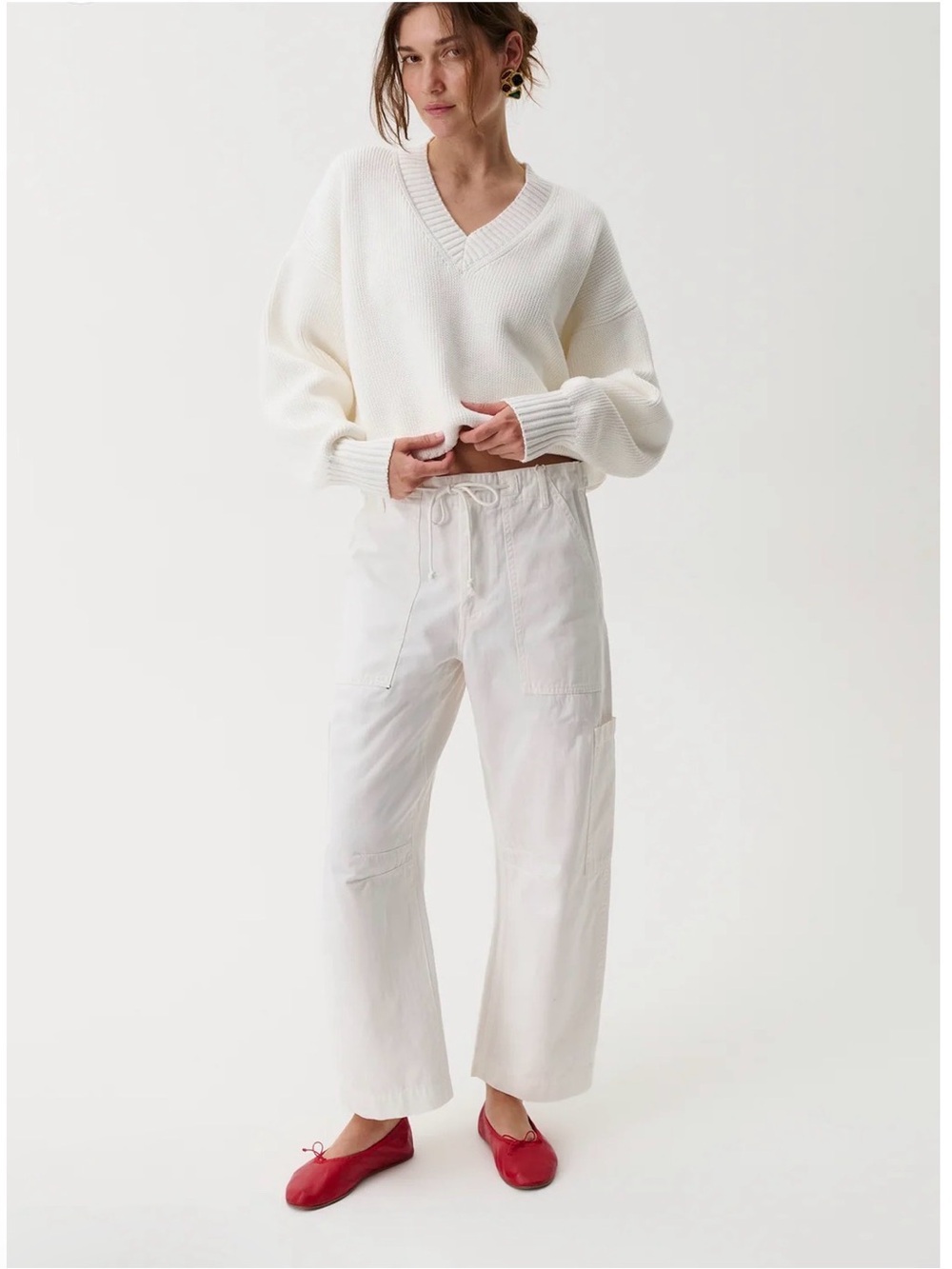 Pistola Sabrina Utility Jeans white 28